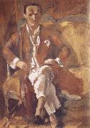 Jules Pascin Portrait of Talene oil painting artist